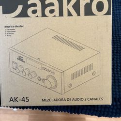 Mezclador De Audio 