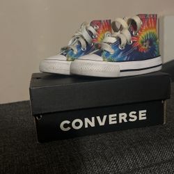 Rainbow All Star Baby Shoe