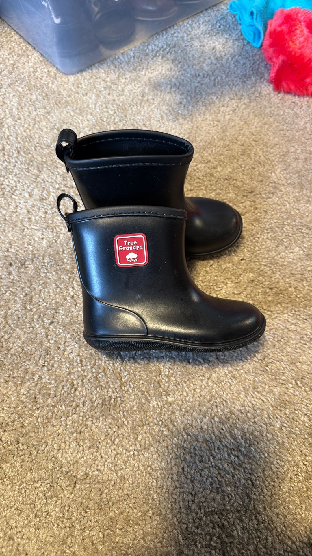 Black Tree Grandpa Toddler Boots