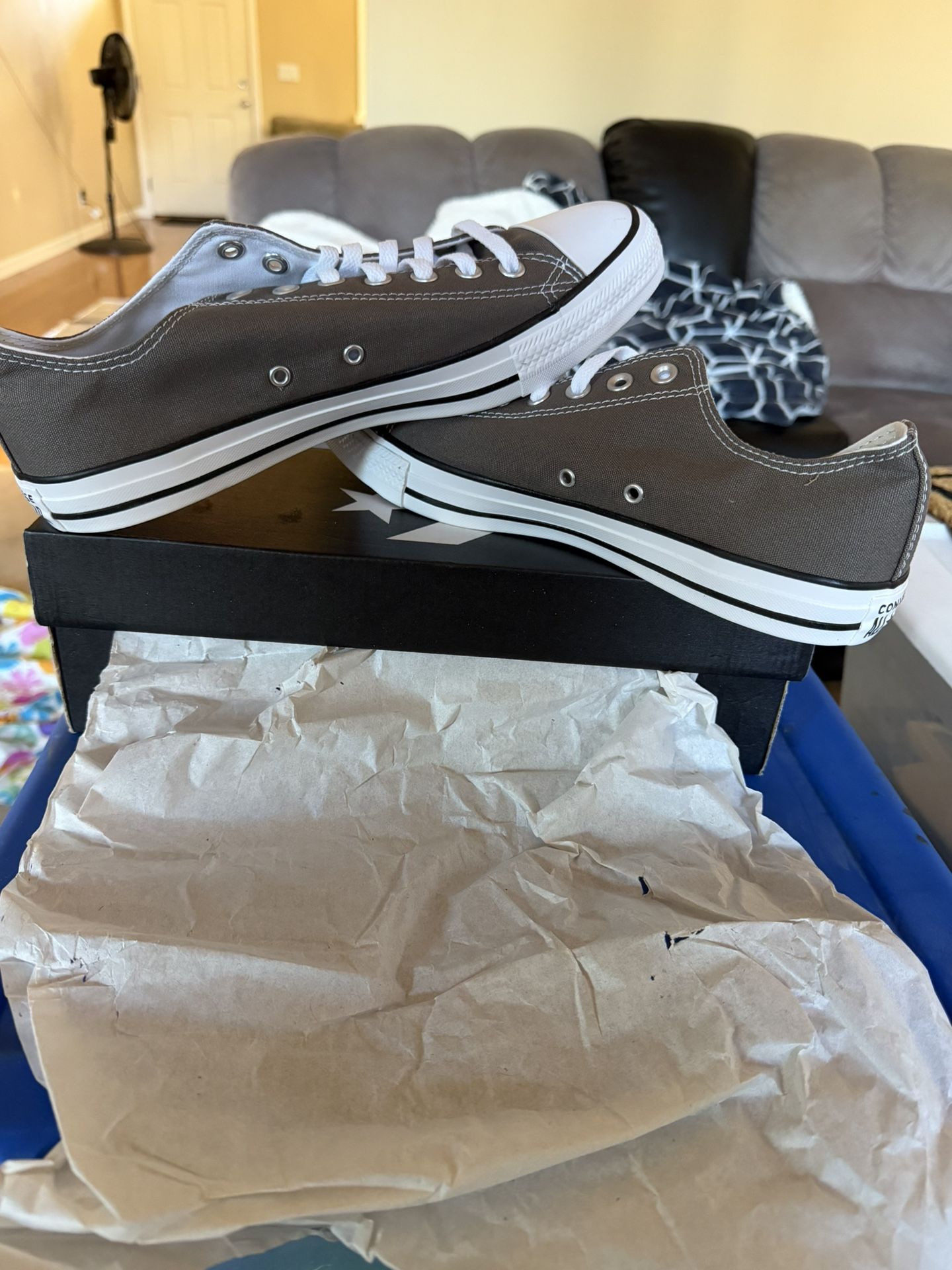Brand New Charcoal Converse