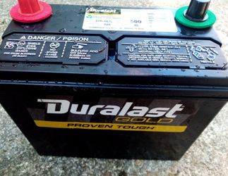 Duralast Gold group 51R battery perfect