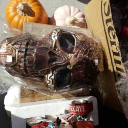 Skull Cerámica Coin Bank
