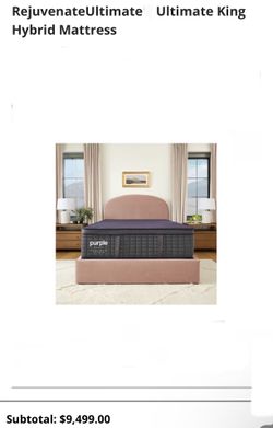 King Purple Rejuvenate Ultimate Mattress 