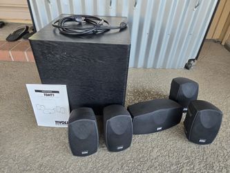 Tivoli Design 5.1 home theater surround sound speaker system