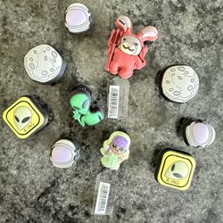 Alien & Space Themed Fairy Bunny Devil Croc Official Shoe Charms Set of 10 Christmas Black Friday Teacher Kids Gift Charm