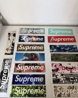 Supreme box Logo Stickers