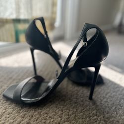 YSL black heels