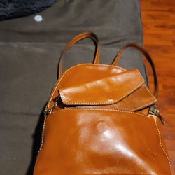 Patricia Nash Leather Backpack 