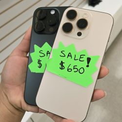iPhone 16 Pro 128gb AT&T Cricket 