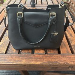 Michael Kors Black Leather Blakely Purse