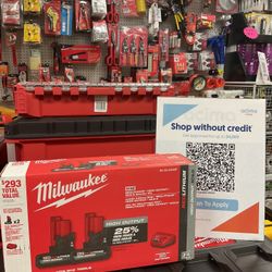 Milwaukee M12 REDLITHIUM™ HIGH OUTPUT™ XC5.0 Starter Kit