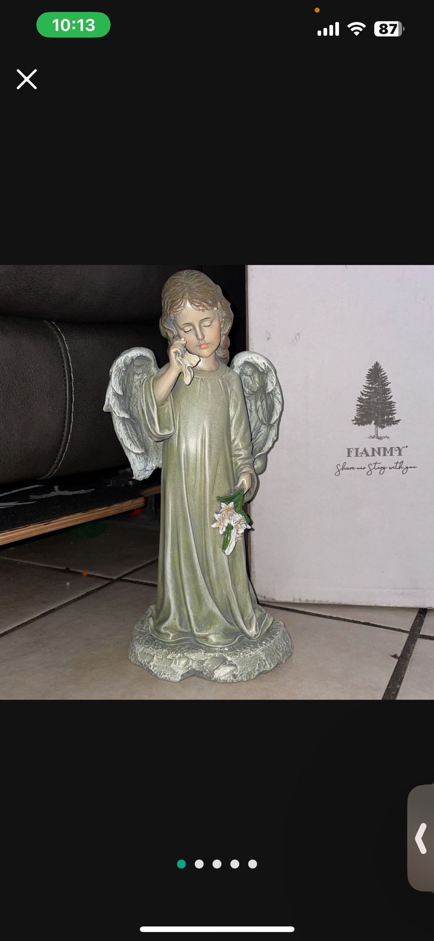 Weeping Angel Garden Statue