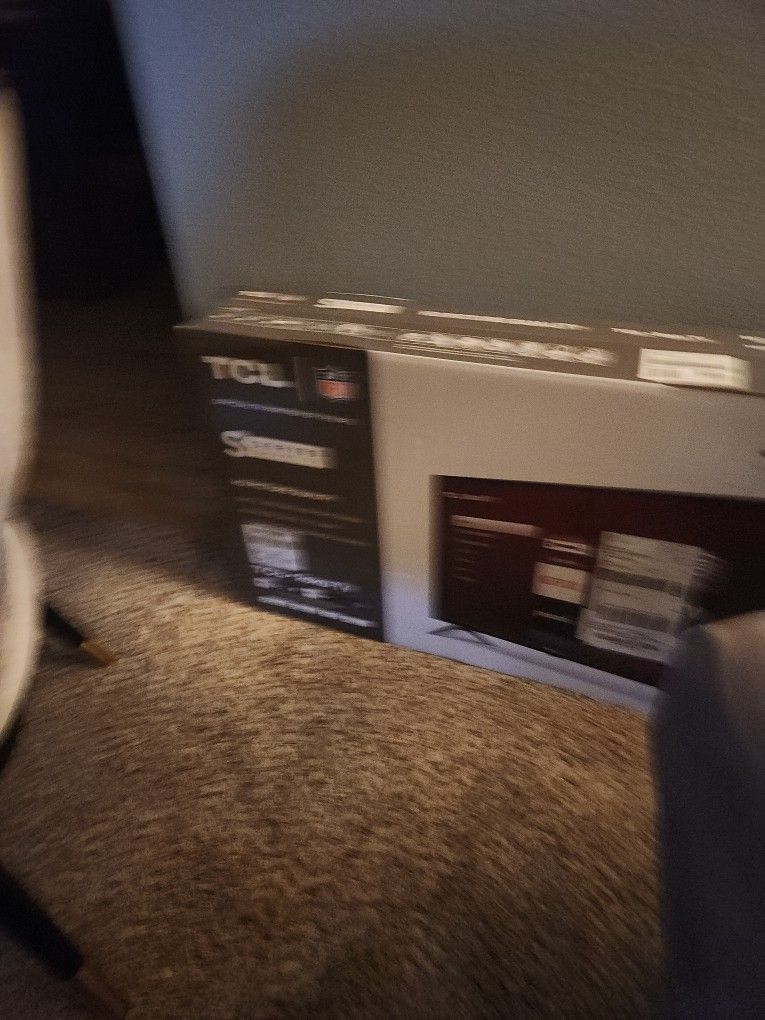New TCL Roku TV. Never Open From The Box