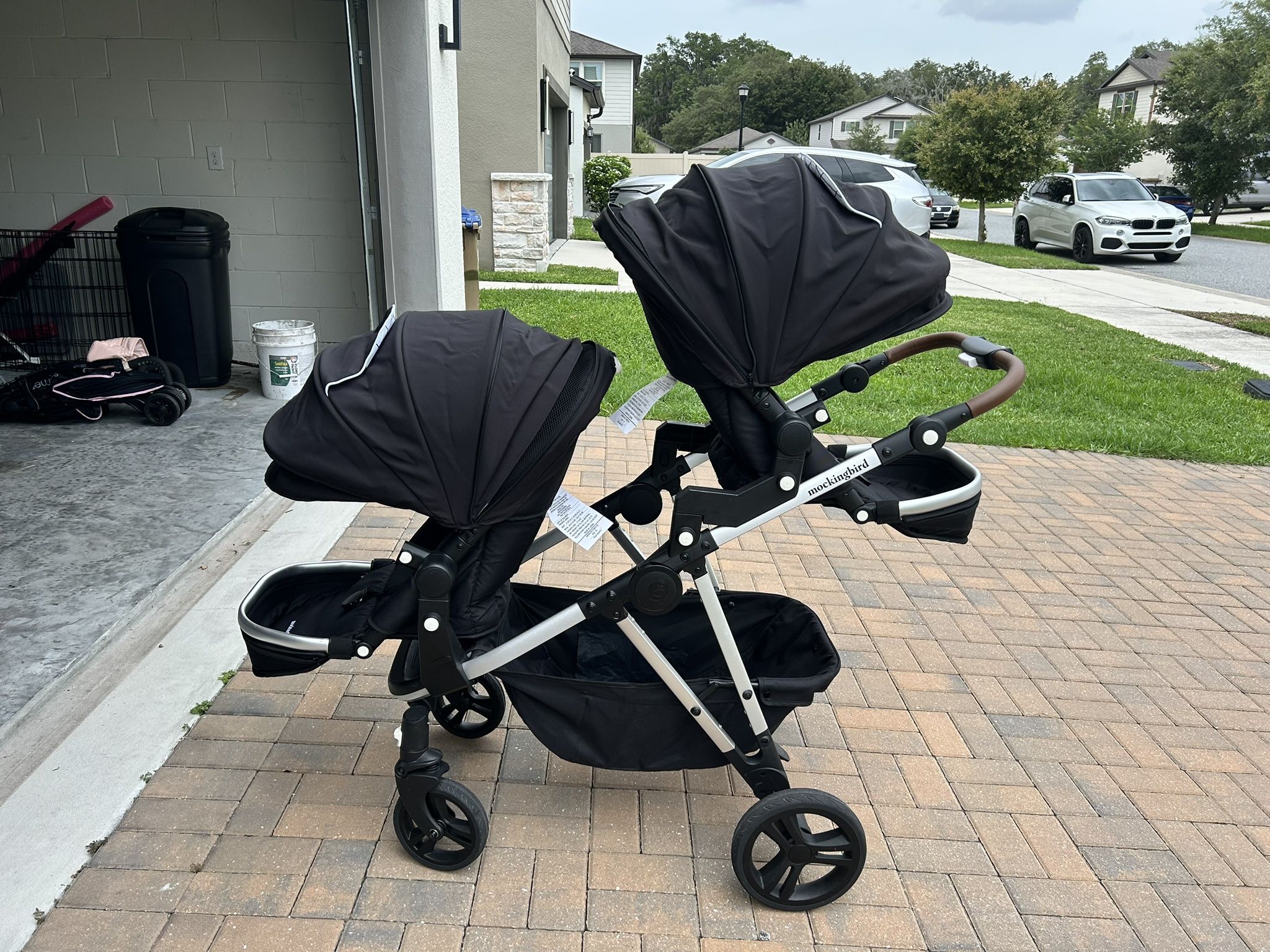 Mockingbird Single-to-Double Stroller 2.0
