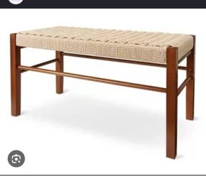 New  Rattan bench