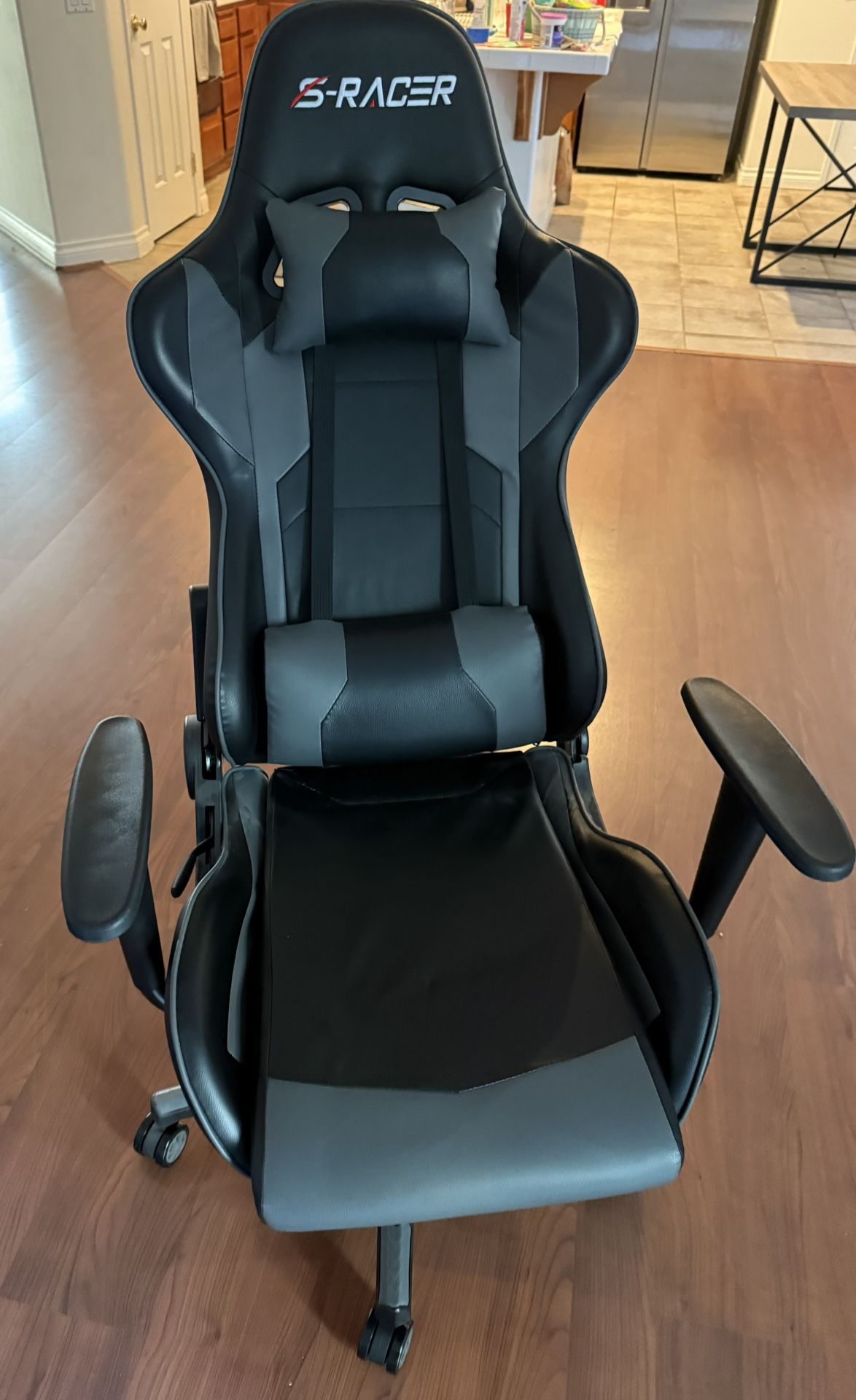 S Racer Black/Grey Gaming Chair