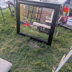 39 X 35 Framed Mirror