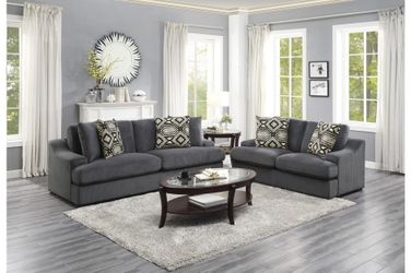 New 2pc set sofa and loveseat tax included free delivery
