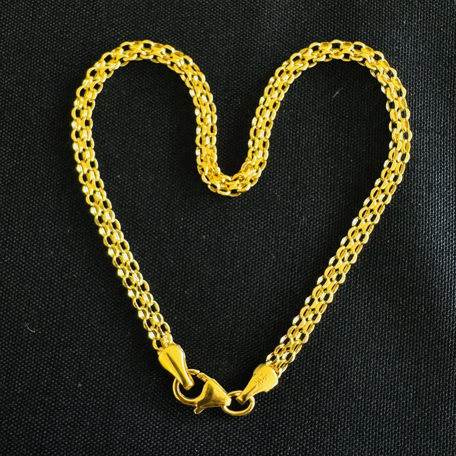 21kt Solid Gold Bracelet, New 🥳