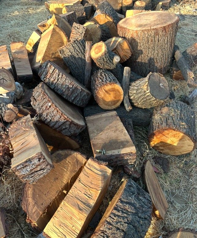 Dry Split Almond Firewood!!!Ready Too Burn Seasoned Wood!!!
