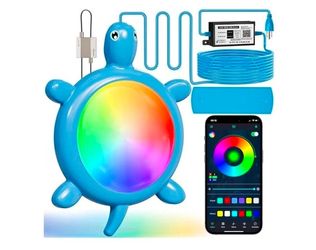 RIORARE 22W Pool Light 5V Submersible Pools & Hot Tubs Control W/ App