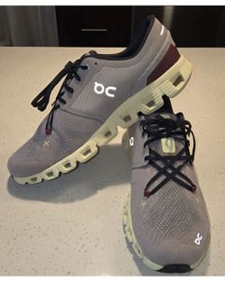 ON Man Gray Cloud Running Shoes Size 11