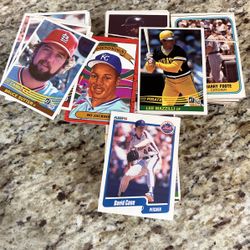 Baseball Cards-1( 1980s)-all mint -407 cards 