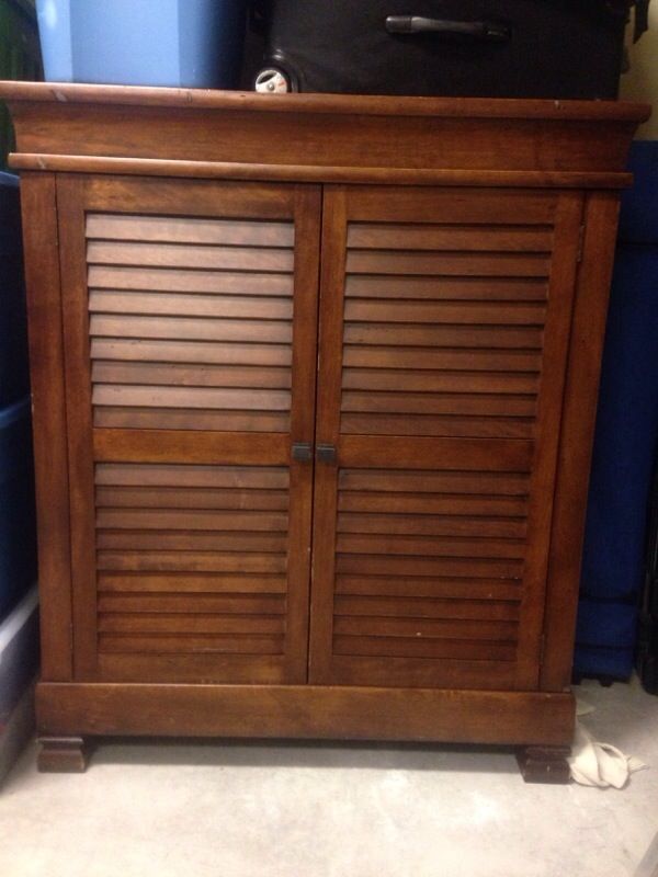 Pottery barn on sale sumatra armoire