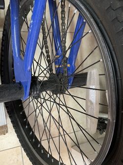 Bmx Bike Deflated Tires