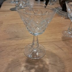 Waterford Crystal Kinsale Collection Desert Footed  And Small Chapagnr