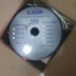 Monster Speaker Wire.