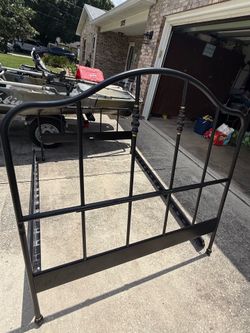 Metal Bed Frame-Twin