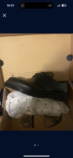 brand new doc martens 1461 all black (mono)