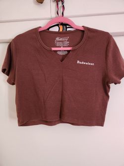 Budweiser Crop Top