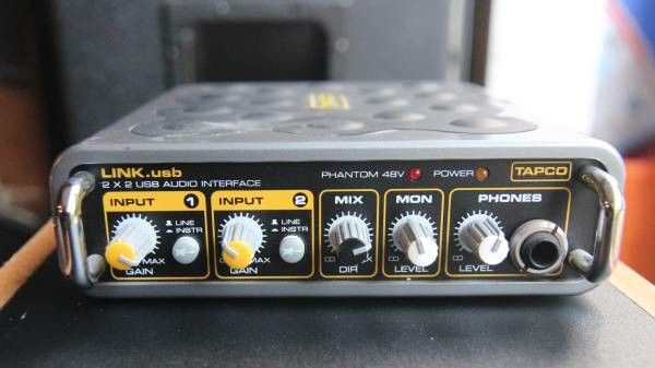 Tapco Link.USB 2x2 USB Recording Audio Interface