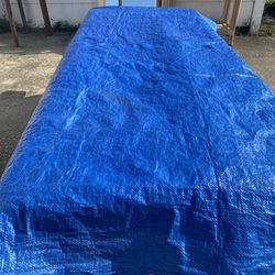 Huge blue tarp $20