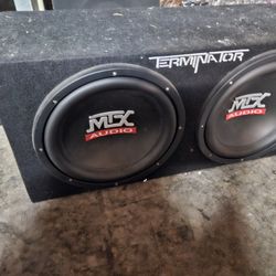 Dual 12" Enclosed Box