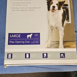 LG - Guardian by Petsafe, Plastic Pet Door