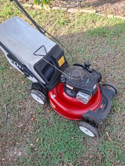Self Propelled Mower w/bag