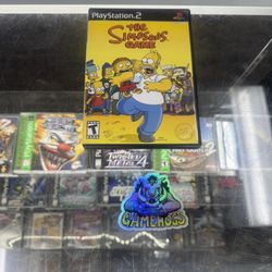 The Simpsons Game Ps2 $30 Gamehogs 11am-7pm