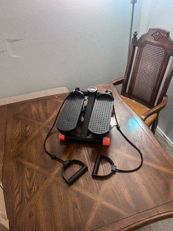 Mini Stepper with Resistance Bands