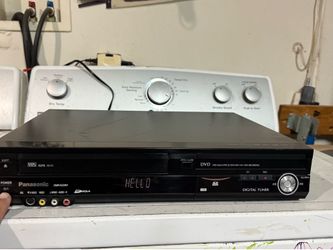 Panasonic DMR-EZ48V DVD Recorder / VHS VCR Combo – Fully Working