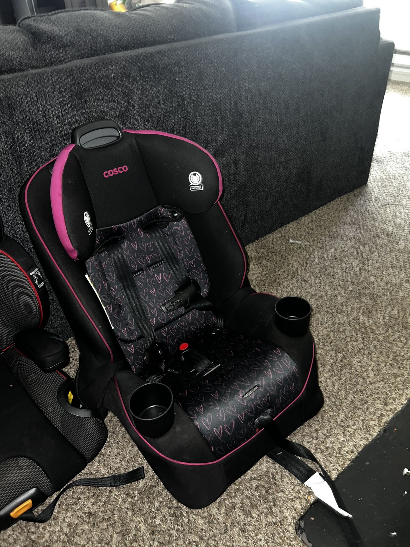 Cosco Easy Elite All-in-One Convertible Car Seat, Amour