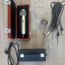 Warm Audio WA-47 Large-diaphragm Tube Condenser Mic Bundle