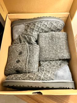 Ugg Lattice Cardy Boots, Size 8