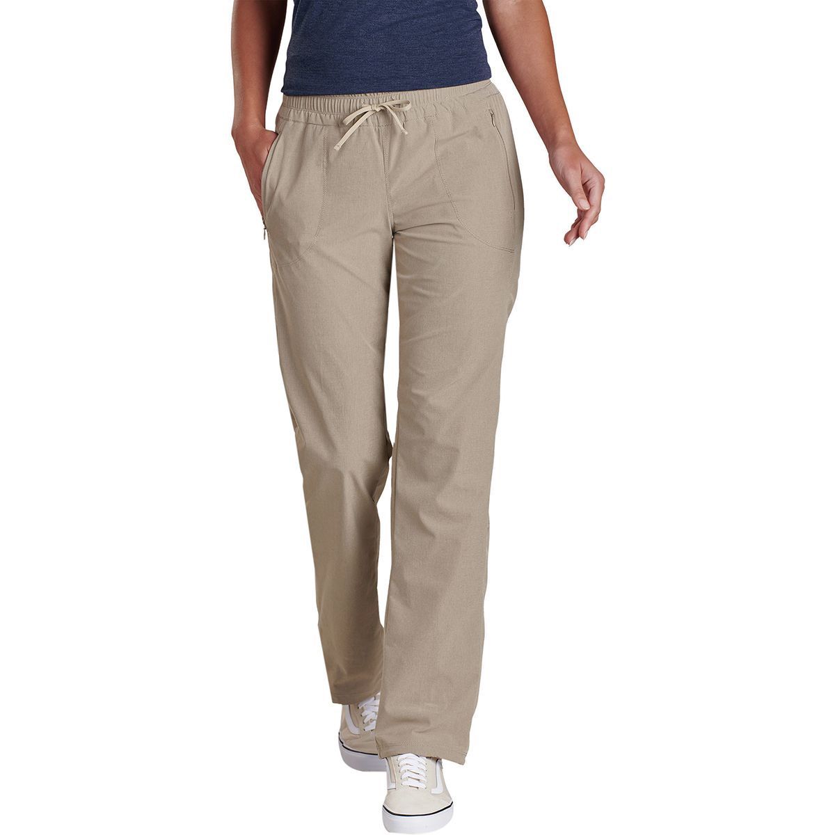 KUHL Womens Desert Khaki Freeflex Move Casual Lightweight Outdoor Hiking Pants
