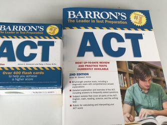 ACT Book and Flash Cards