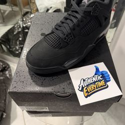 Jordan 4 Black Cat Retro New 