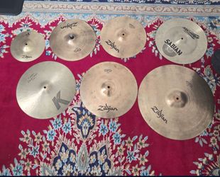 Cymbals - Zildjian and Sabian for drumset