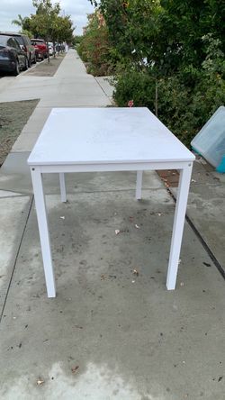 White table